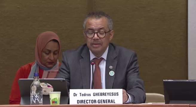 WHO Chief Minion lays down the agenda in this clip.

Under the guise of "health emergencies" and bec...