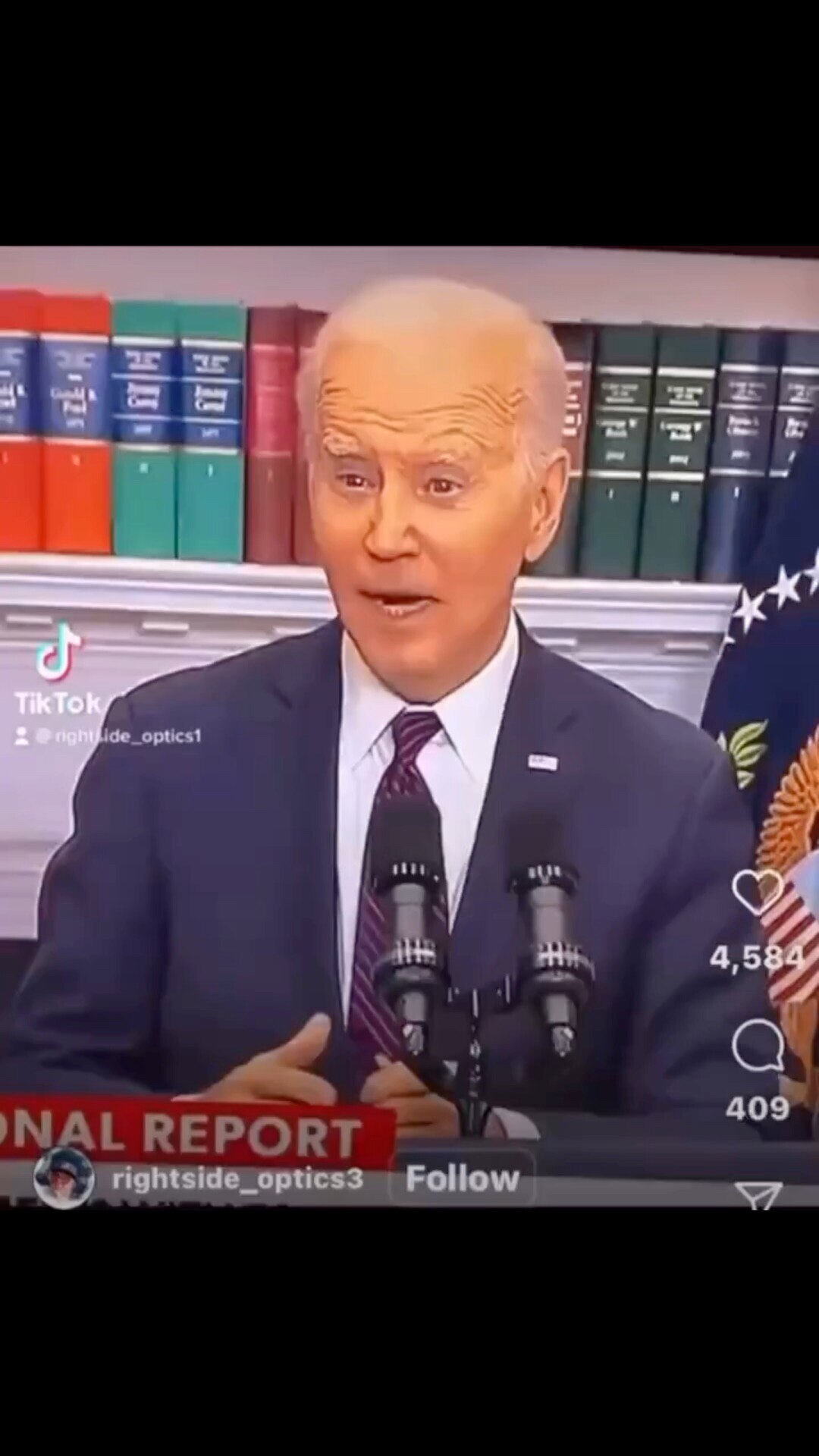 Slowly but surely people are seeing the TRUTH about “Biden” 
Must listen! 🔥 Sound up! 🔊🔊🔊