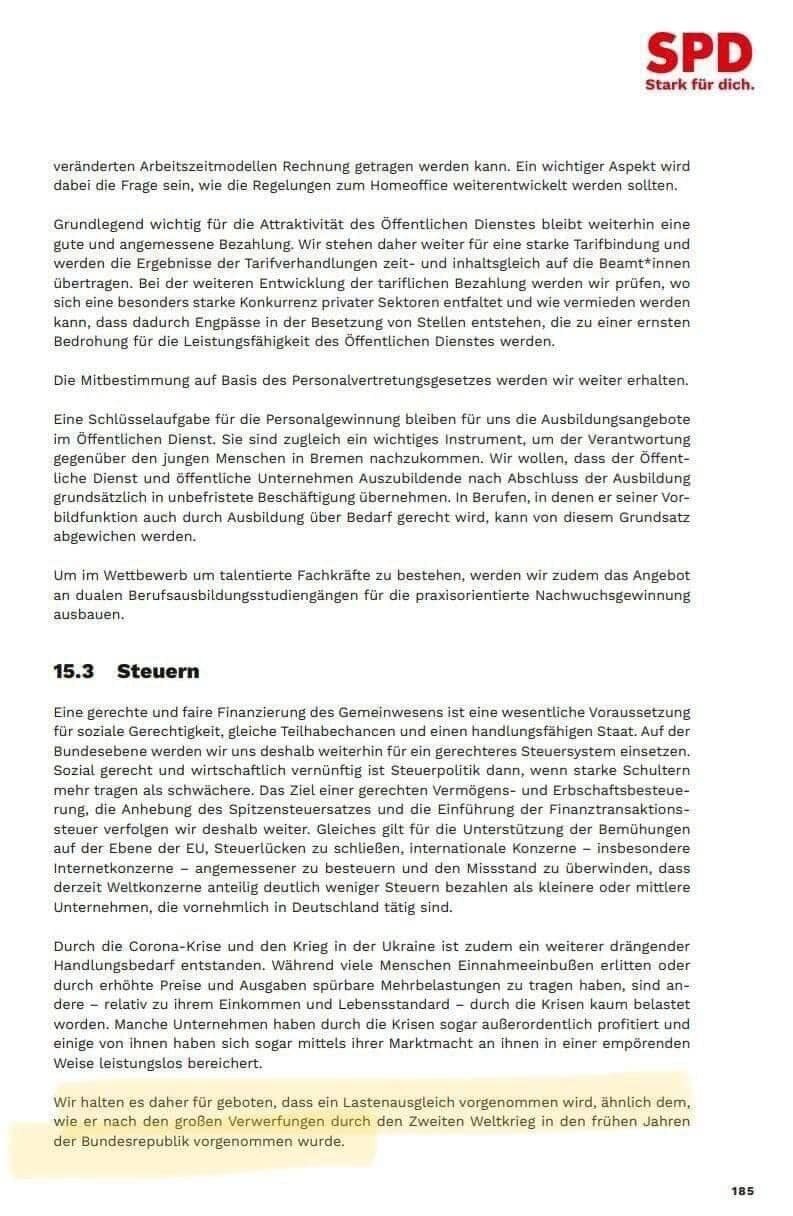 📌 Enteignung 2024 📌
Überraschung - Der #Lastenausgleich ist Teil des aktuellen Zukunftsprogramms ...