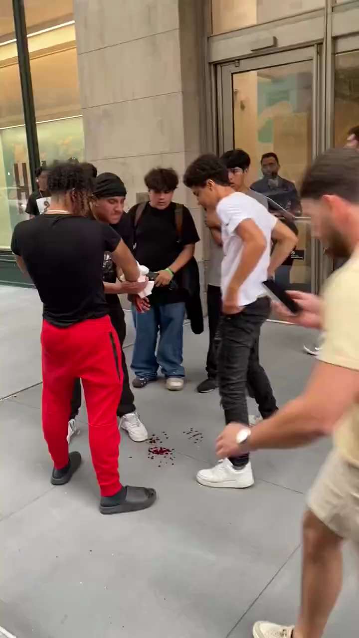 They went to Union Square for free Playstations.

They left with bullet wounds.

What the hell is wrong with these kids.