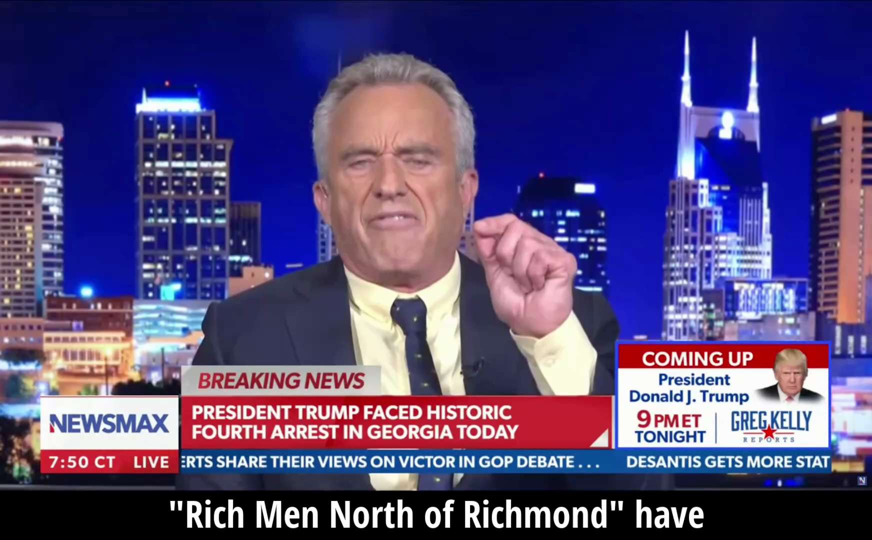 🔥 RFK Jr. Plugs Oliver Anthony's "Rich Men North of Richmond," Saying "The Whole System Is Rigged"
...
