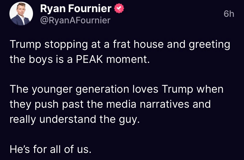 Ryan Fournier speaks out: 

