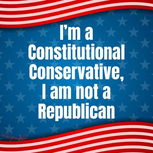 Proud American, and solid Conservative.  President Trump is the only legitimate President for 2020