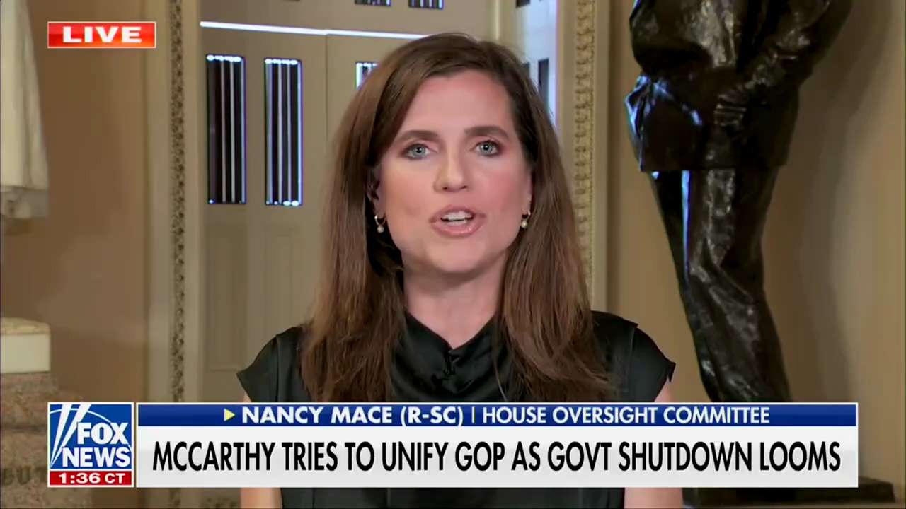 I agree, @RepNancyMace!

@SpeakerMcCarthy is out of compliance with the agreement that allowed him to assume the role.