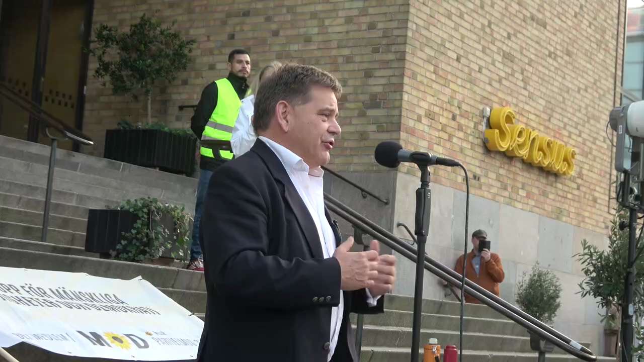 Andrew Bridgen's brilliant speech in Stockholm.