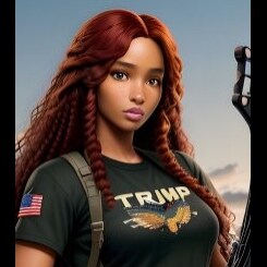 🎸Lady Patriot STARS AND BARS FOR LIFE!!🇺🇸🇺🇸🇺🇸🇺🇸
 🎸 PROUD PART OF THE SALTY ARMY FAMILY🧂🧂🧂🧂
🎸ULTRA MAGA RE...