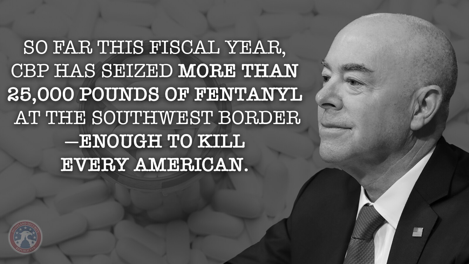 Cartels are smuggling more fentanyl across the border than ever before. This cannot continue. 