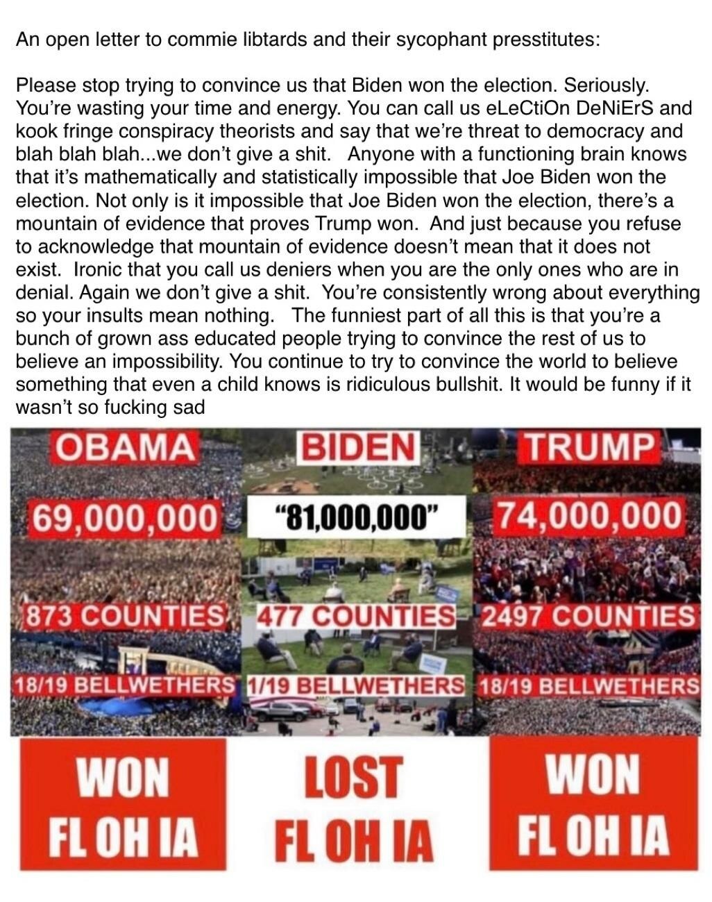 View Donald Trump News's post on GETTR. Join the discussion, share your thoughts, and connect with the community.