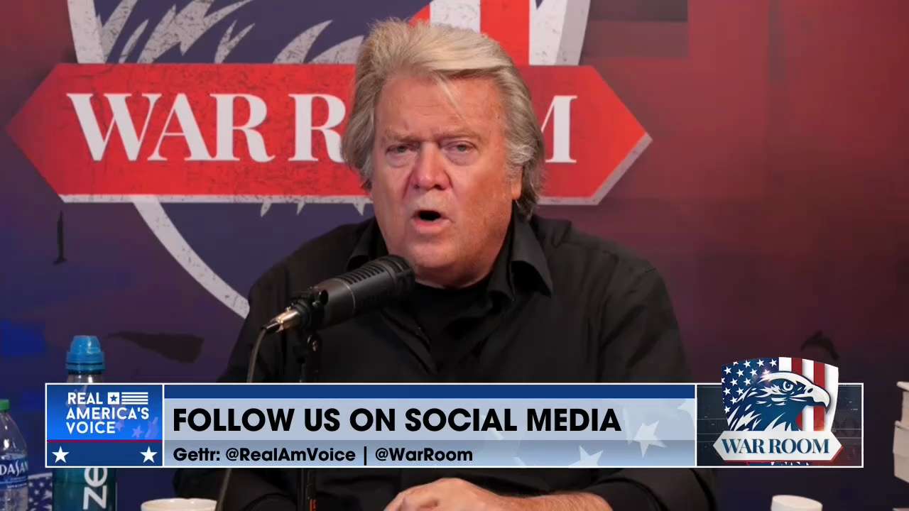 WarRoom Makes Small Edit on
'Speaker' Johnson's New Logo @SteveBannon 