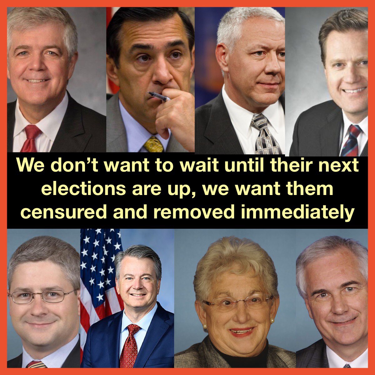 LIST OF REPUBLICANS WHO VOTE WITH THE LEFT............ These Punks are Going to Protect Mayorkas fro...