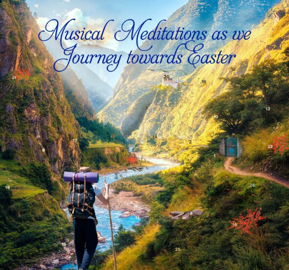 #lent begins on February 14. If you would like to receive beautiful (free) Musical Meditations in yo...