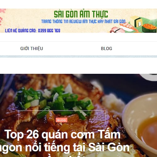 saigonamthuc.vn เป็นเว็บไซต์ที่เชี่ยวชาญในการแบ่งปันความรู้เกี่ยวกับผู้หญิง 
ติดต่อกองบรรณาธิการ saigonamthuc.vn
Websi...