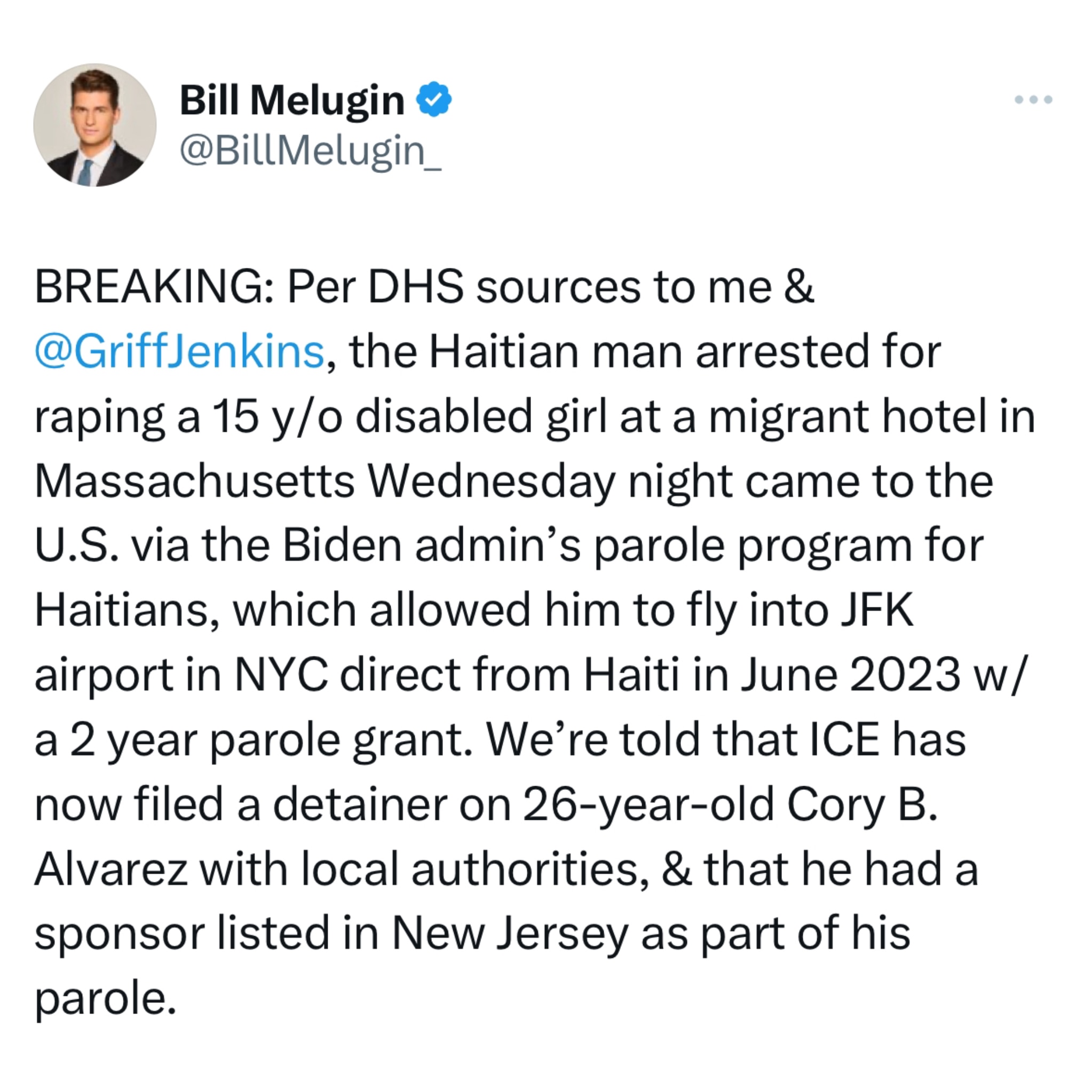 Senator Schumer, are you ready for the impeachment trial of Mayorkas yet?

How many innocent America...