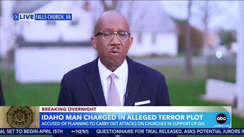 Terror Plot Foiled In Idaho, ISIS Style Attacker With Ties To FBI Confidential Informant 

