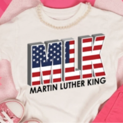 Immerse yourself in a revolutionary fashion experience with our "Martin Luther King T-shirts".
