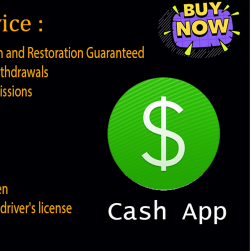 We offer 100% secure and fully verified personal and business Cash App accounts at the best prices. If you want a secure...