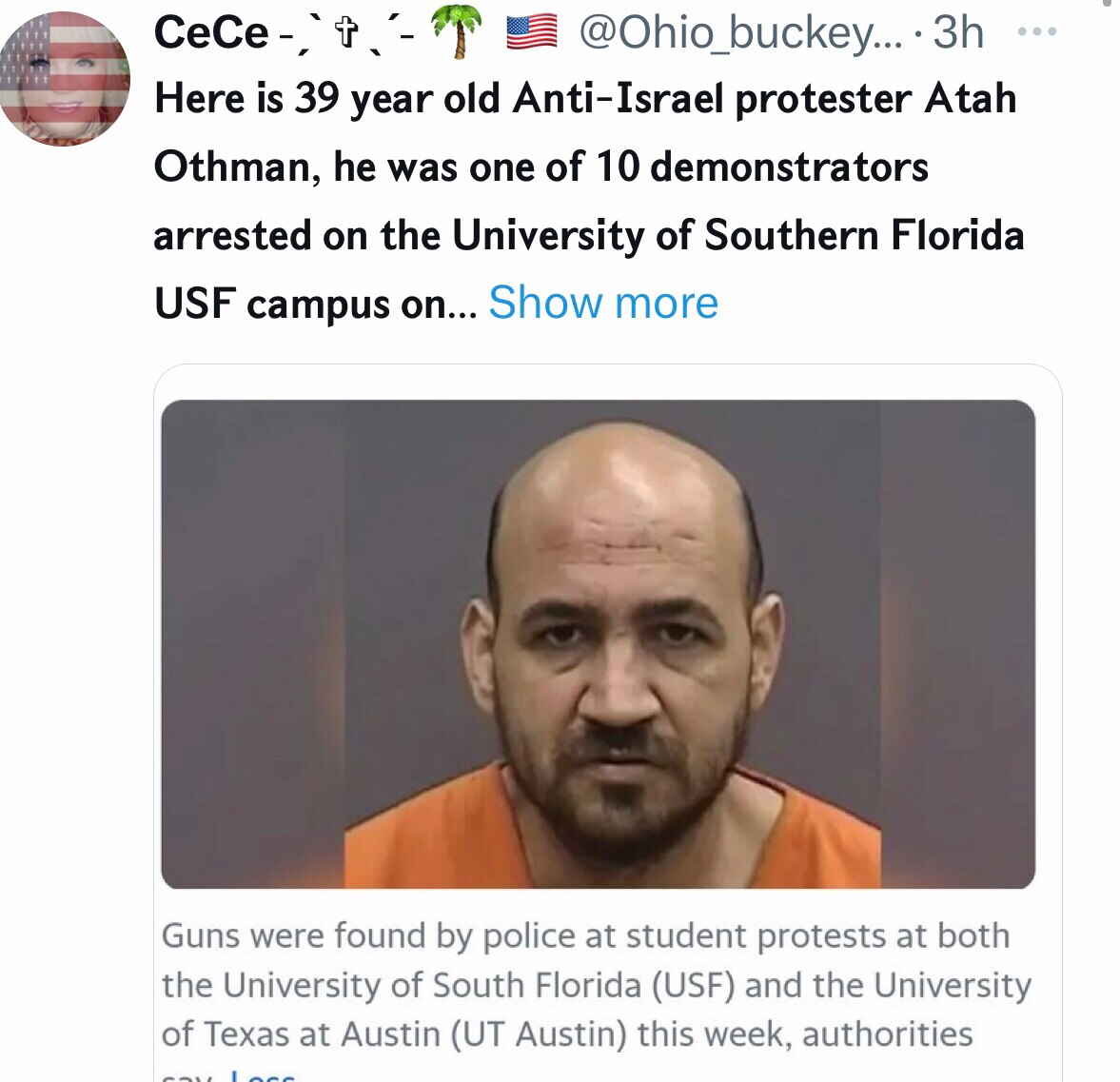 THIS TERRORIST IS NOT A STUDENT EITHER !
