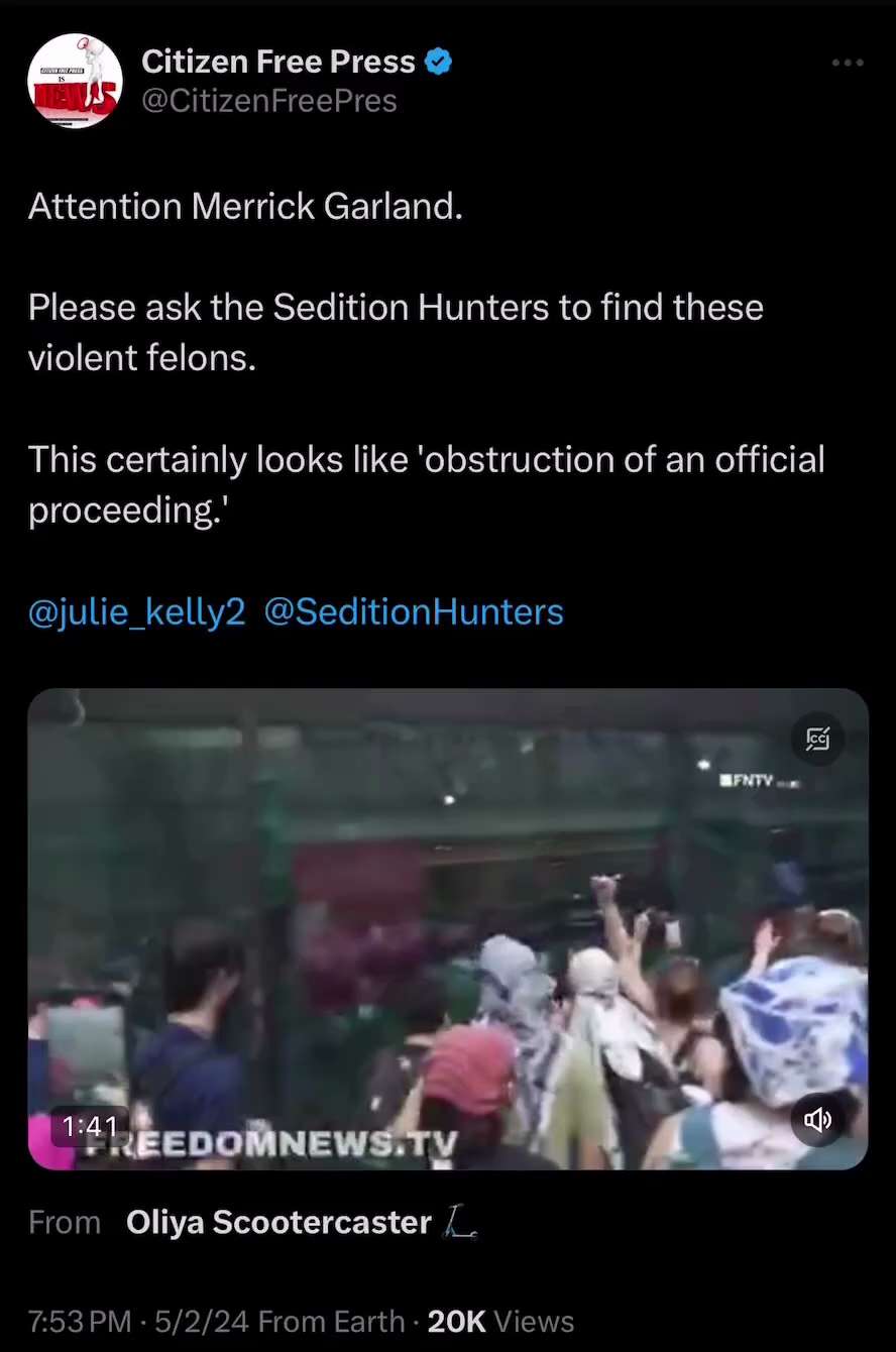 Deport the Foreigners , Deprogram the Student Marxists , Purge the Faculty of All Marxists and Shari...