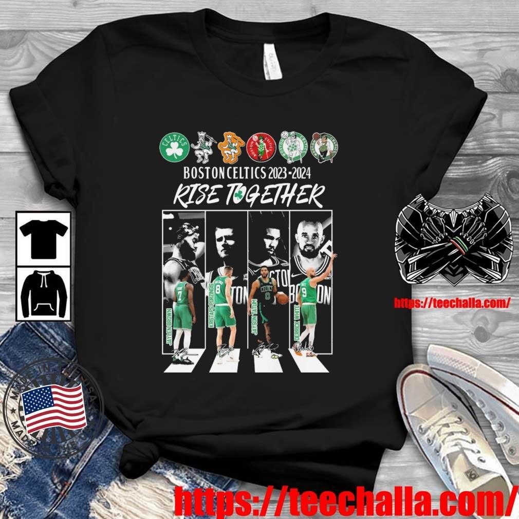 Boston Celtics 2023-2024 Rise Together Abbey Road Signatures T-shirt

Buy this shirt: https://teecha...