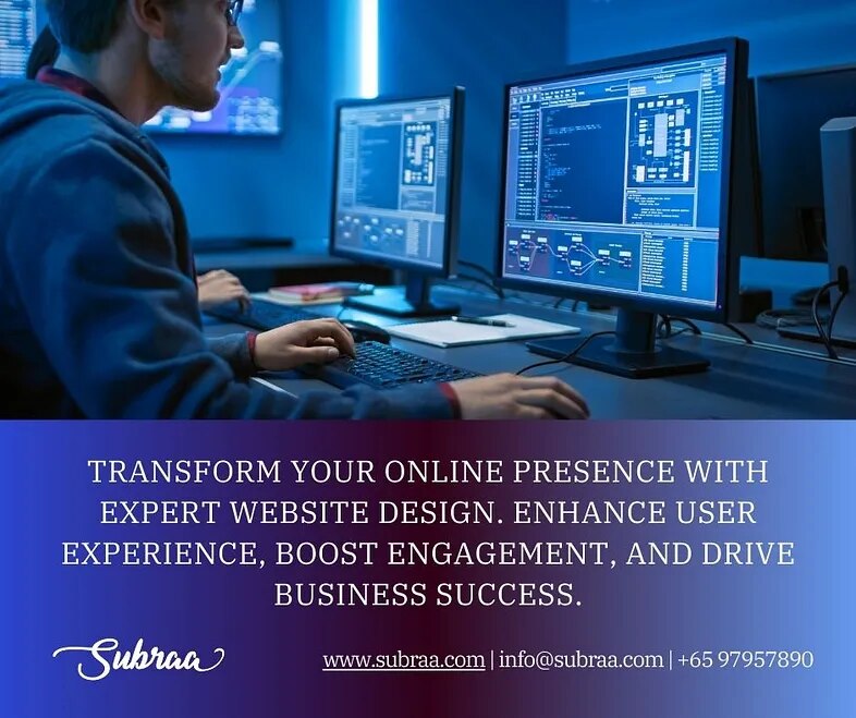 One of the primary responsibilities of a Website Design Company is to craft designs-Subraa

A Websit...