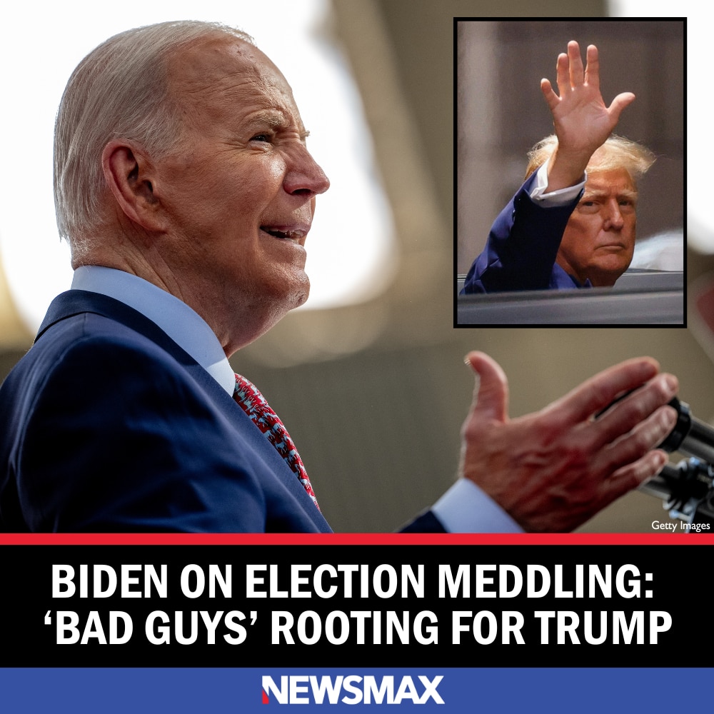 President Joe Biden told Time magazine that "there is evidence" China is meddling in November's gene...