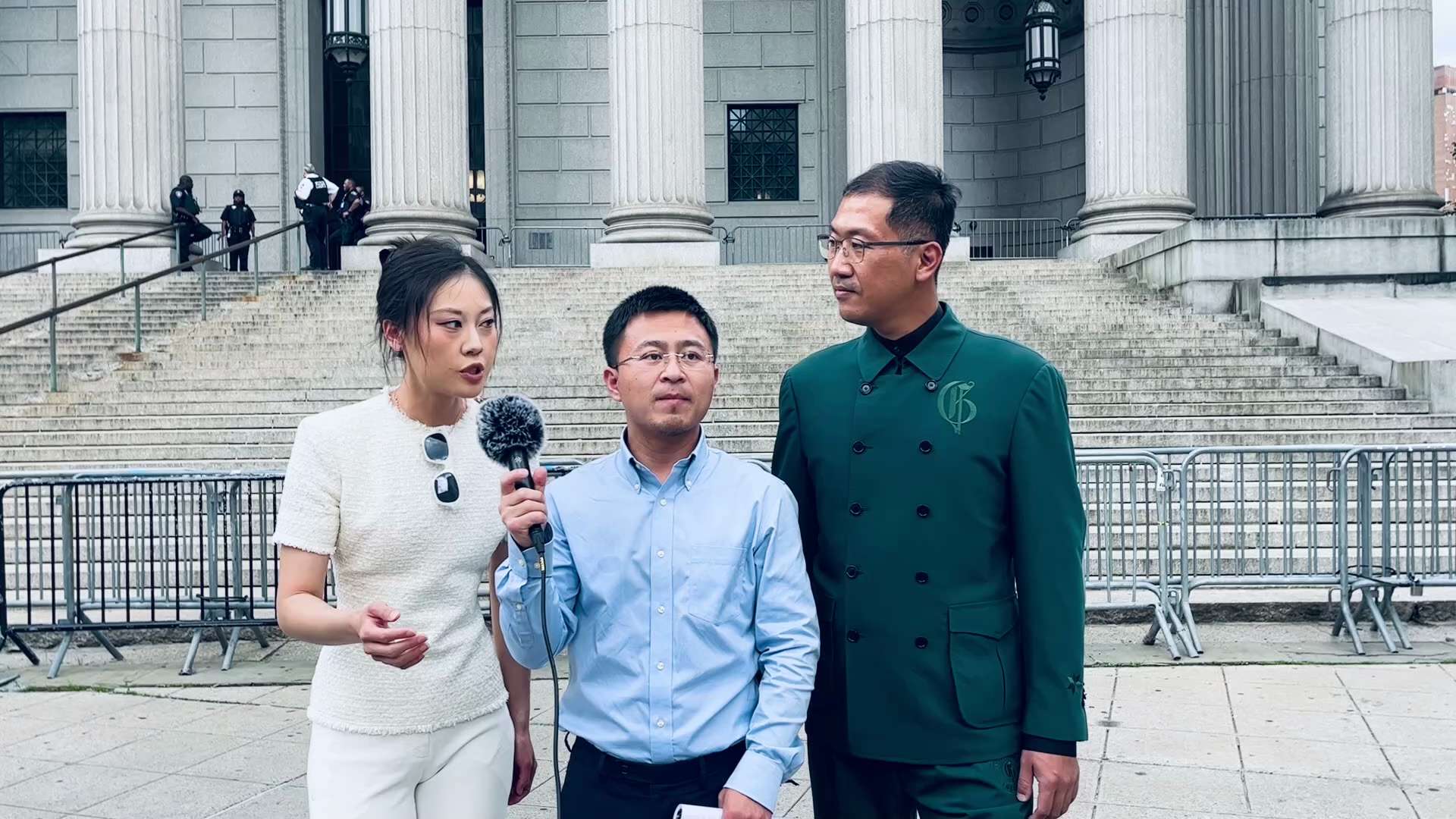 《时间点TimeLine——庭审速递》第11期 周冠军木兰，有个疯子出现在庭外 主播：Nick Superman Rainer