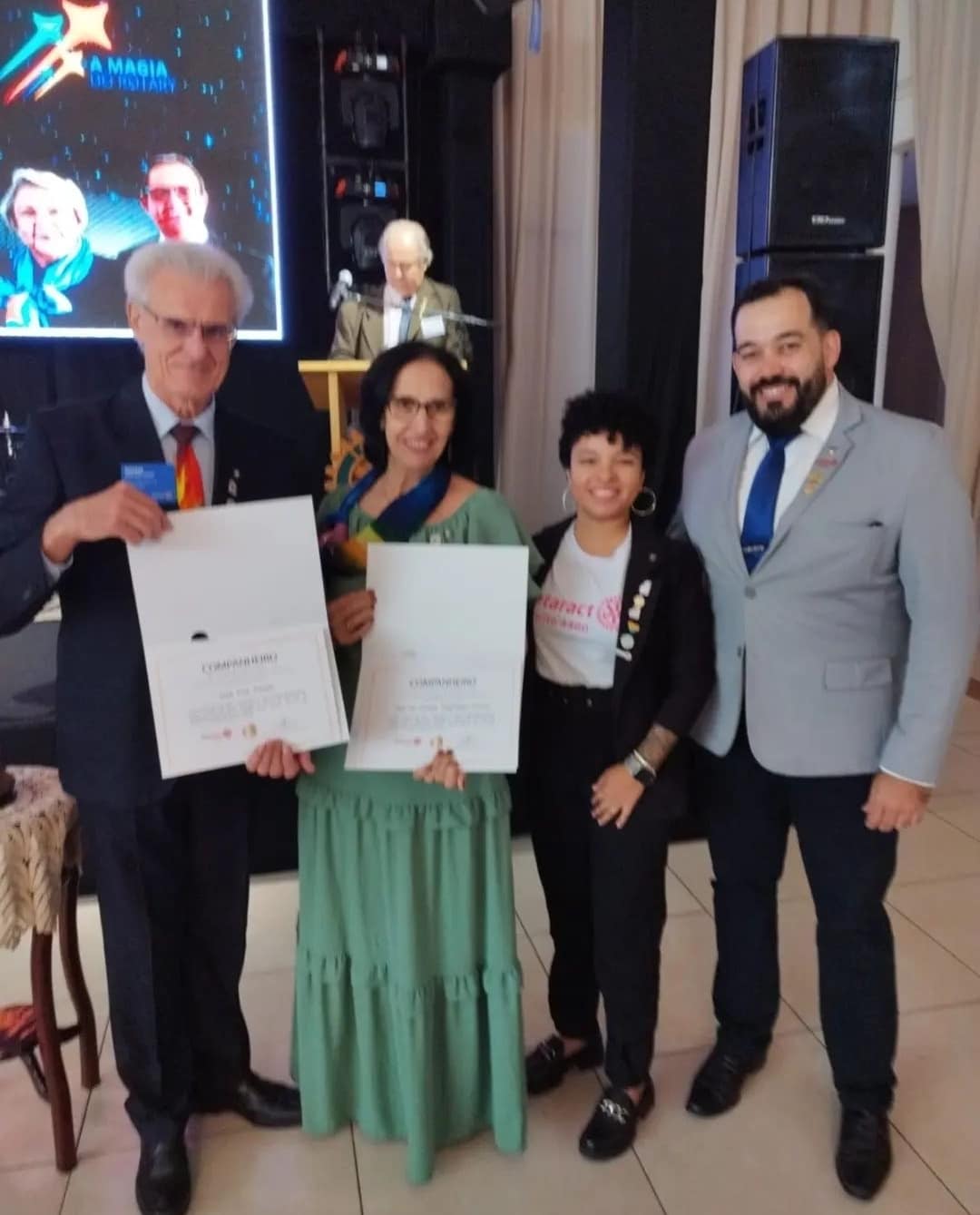 Texto do Gov. José Luiz Pavam:

Como Gov. 2023-24 do Distrito 4480 do Rotary International, eu e min...