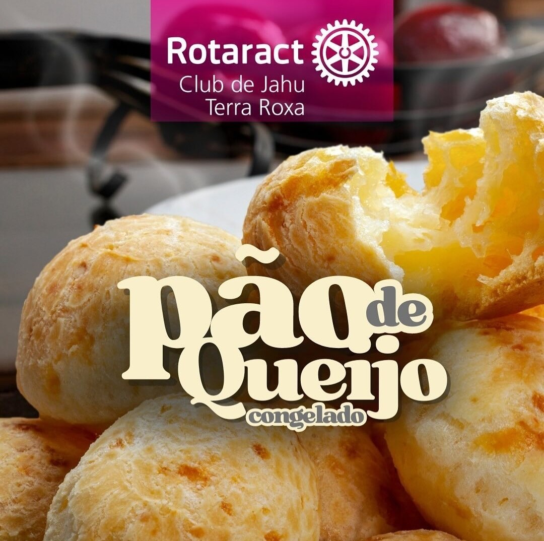 O friozinho chegou e com ele a primeira edição da nossa venda de Pão de Queijo congelado do Rotaract...
