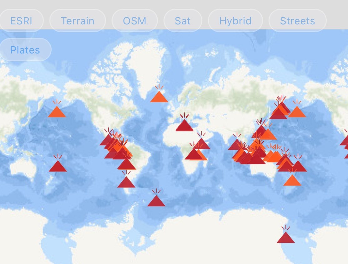 😡😡😡Net Zero Insanity.
There are 29 active volcanos today.
These are kicking out:
▪️120,000 tonnes of CO₂ a day into the atmosphere.
▪️water Vapor (H2O)
▪️sulphur dioxide (SO2)
▪️hydrogen sulfide (H2S)
▪️nitrogen
▪️argon
▪️helium,
▪️neon
▪️methane
▪️carbon monoxide
▪️hydrogen

Let’s kill all the cows 🤡
