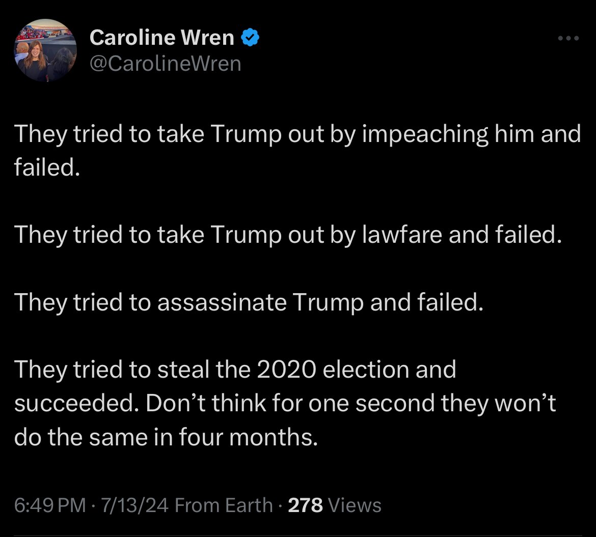 Steve Bannon said this would happen — only way to stop him.  

