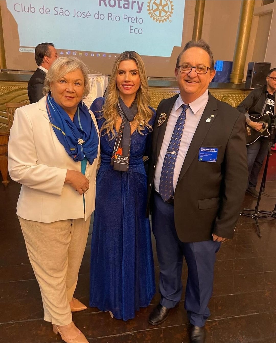 O Rotary Club de São José do Rio Preto - ECO agradece a presença do nosso Gov 2024/2025 Eder Bocchin...