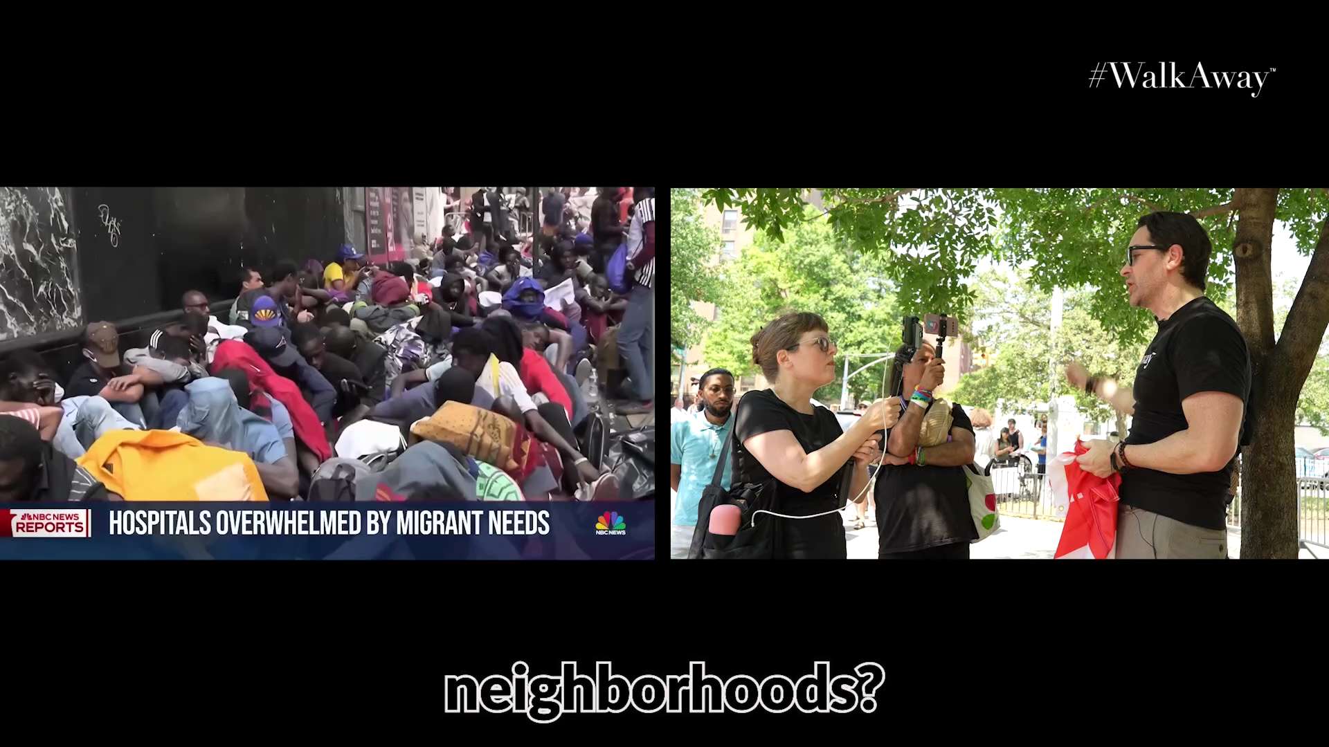 I went to @AOC's rally in the Bronx to ask her attendees why they are continuing to support the Demo...