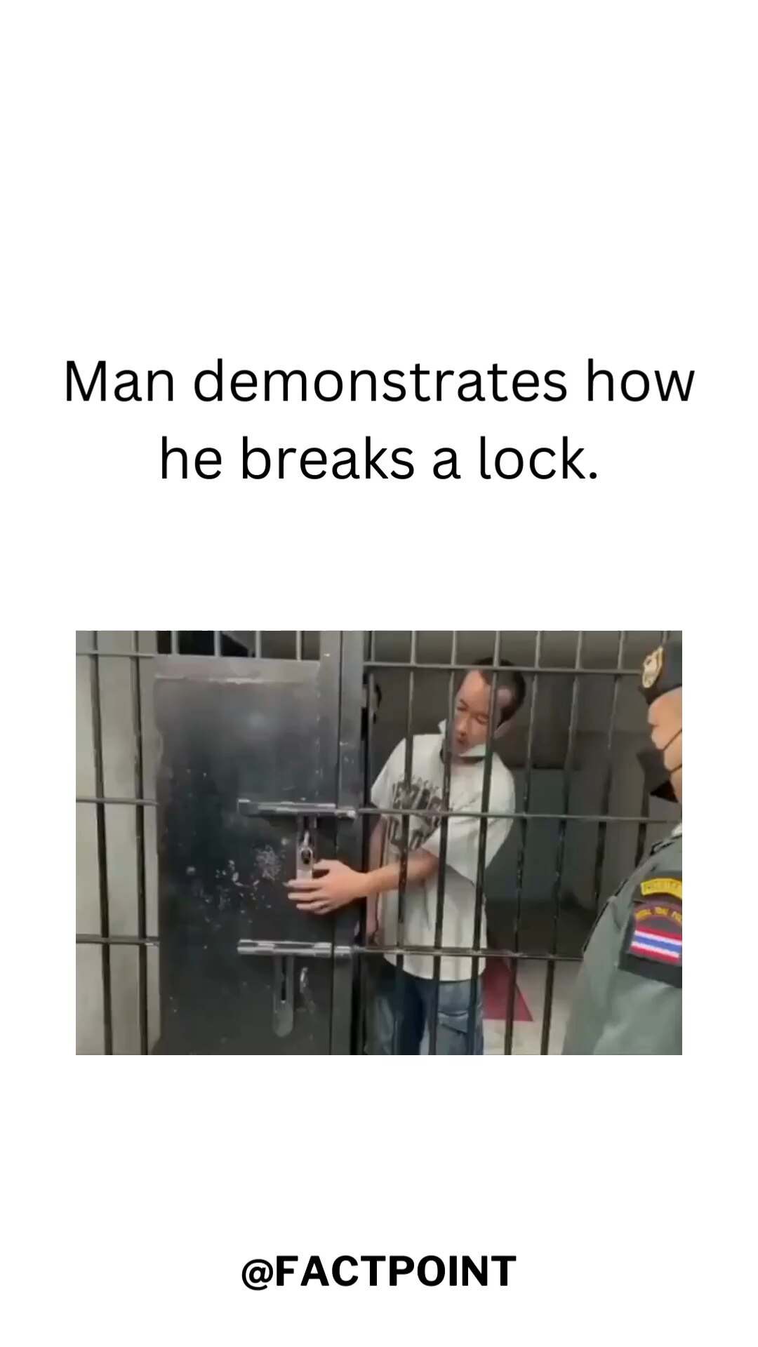 Watch this top-notch professional demonstrate how to break a lock with years of experienc under his ...