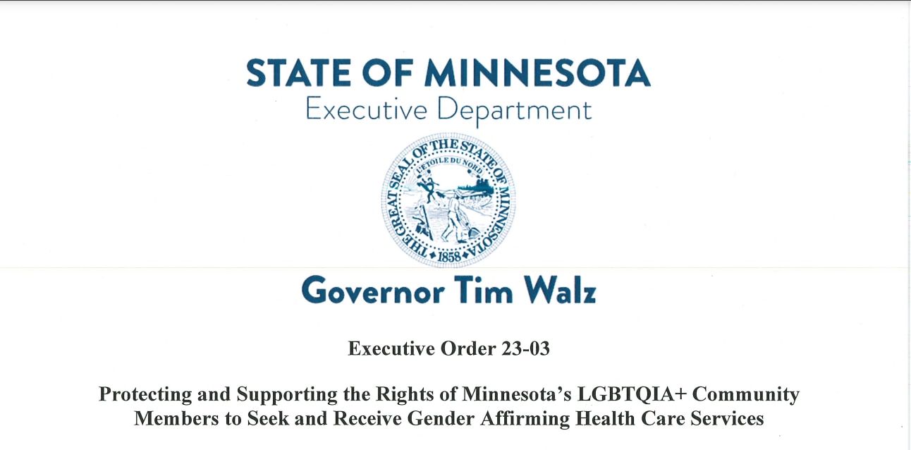 🚨 In March of 2023: Minnesota Governor Tim Walz signed an Executive Order making his state a refuge...