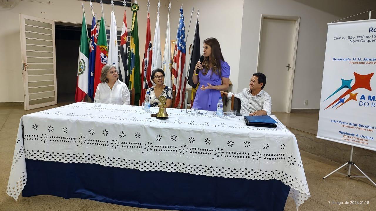 Reunião Festiva memorável ocorreu no dia 07.08,  no Rotary Club de São José do Rio Preto - Novo Cinq...