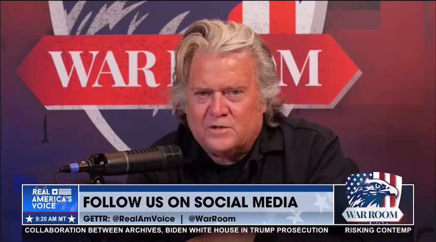WE CAN’T PLAY BY CONVENTIONAL RULES
BANNON: “You can’t just think outside the box, you must act outside the box. You have to let Trump be Trump. It’s the only way to victory. If you play by conventional rules, you’re going to lose.” (April 2024)