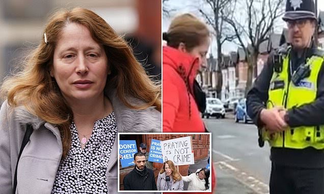 Christian volunteer receives £13,000 payout and an apology from police after being arrested for pray...