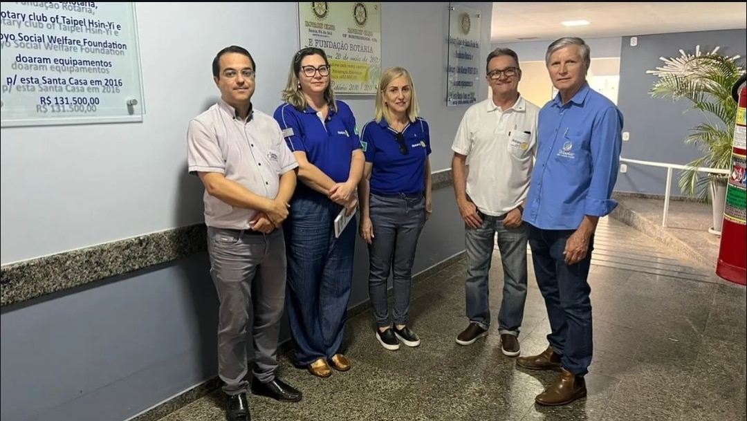 Texto do Rotary Club de Santa Fé do Sul:

No dia 19 de agosto estivemos em reunião com os administra...