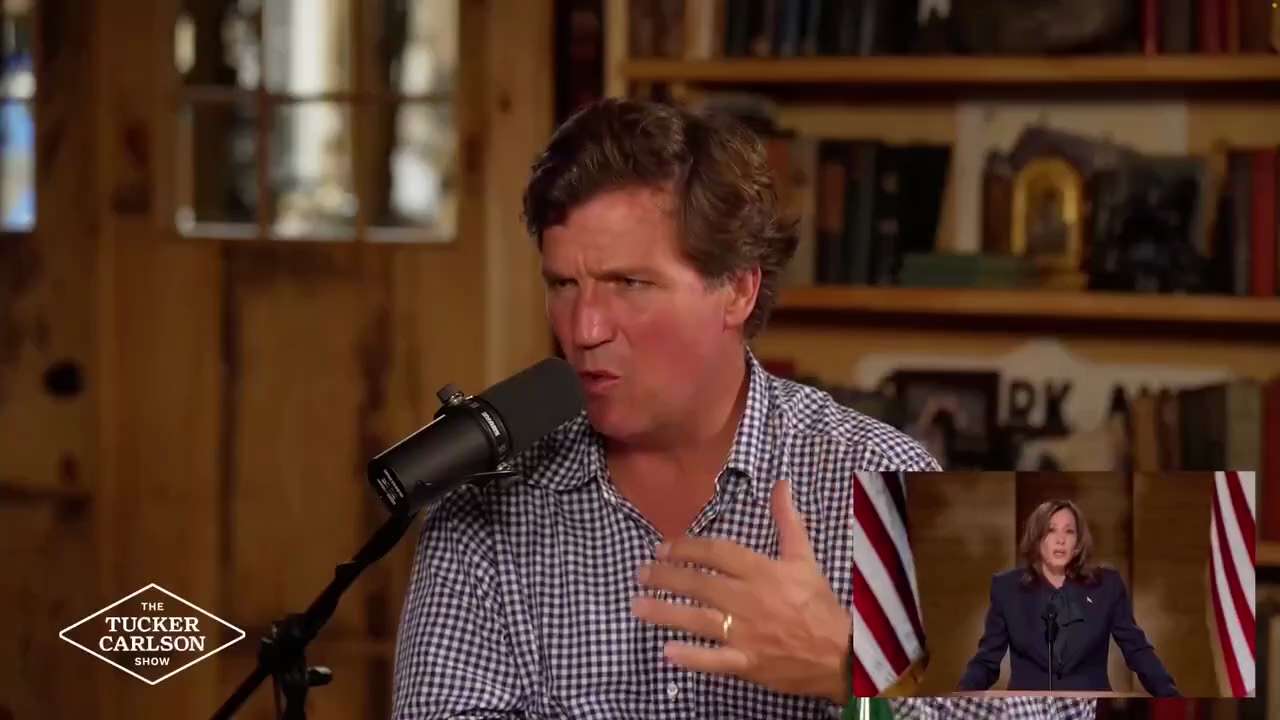 Kamala Harris attacks Donald Trump in her DNC speech saying he wants to free extremists and jail jou...