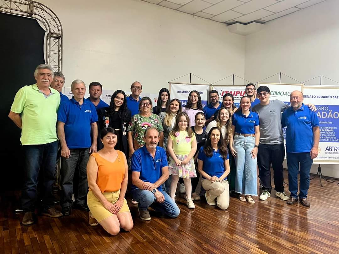 Texto do Rotary Club de Itápolis:

No dia 3 de setembro realizou-se a 6ª reunião do Rotary Club de I...