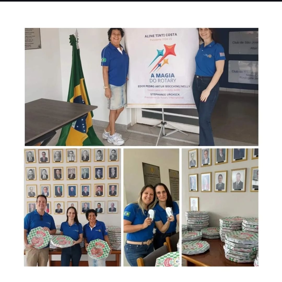 Texto de Marise Lusvarghi do Rotary Club de São José do Rio Preto - Eco:

Os rotarianos são voluntár...