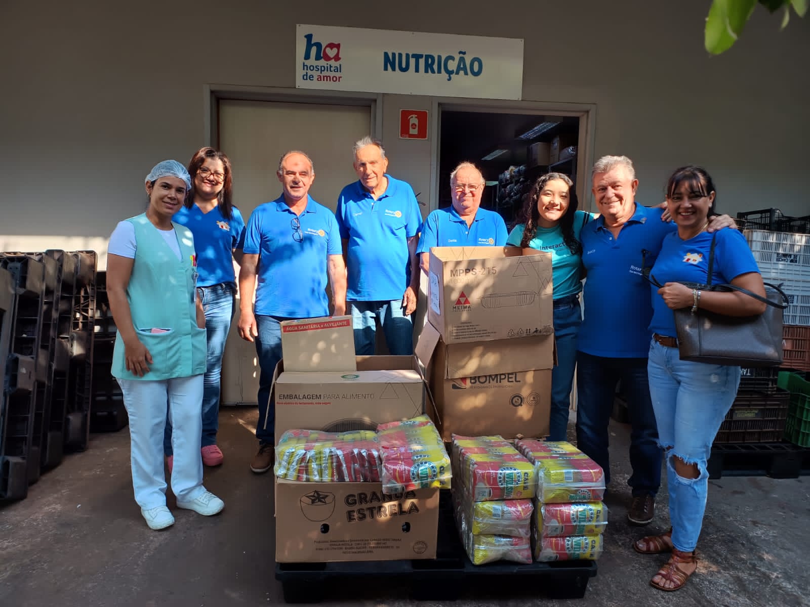 Texto do Rotary Club de General Salgado:

Nesta última quinta-feira, dia 12/09, fomos até o hospital...