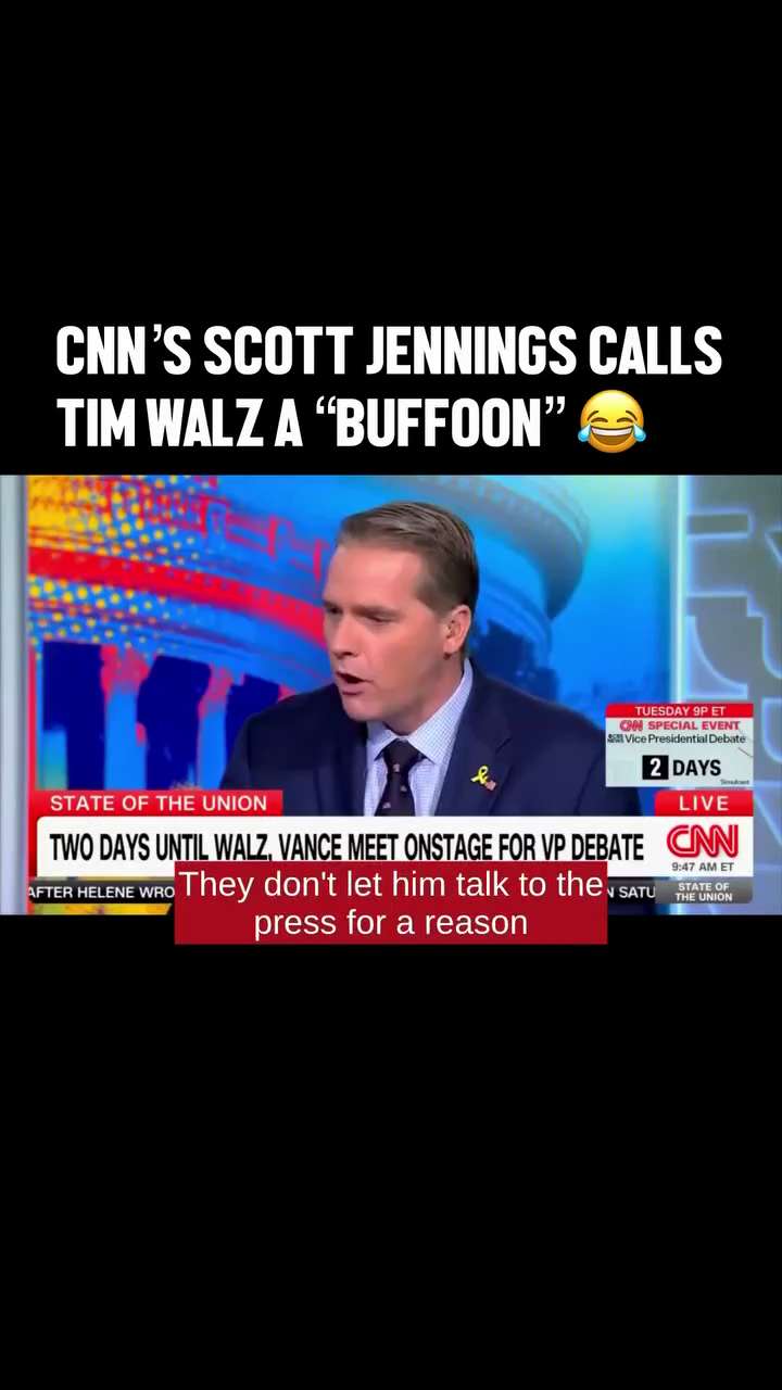 @ScottJenningsKY says it perfectly! 

Tim Walz is a BUFFOON! 
