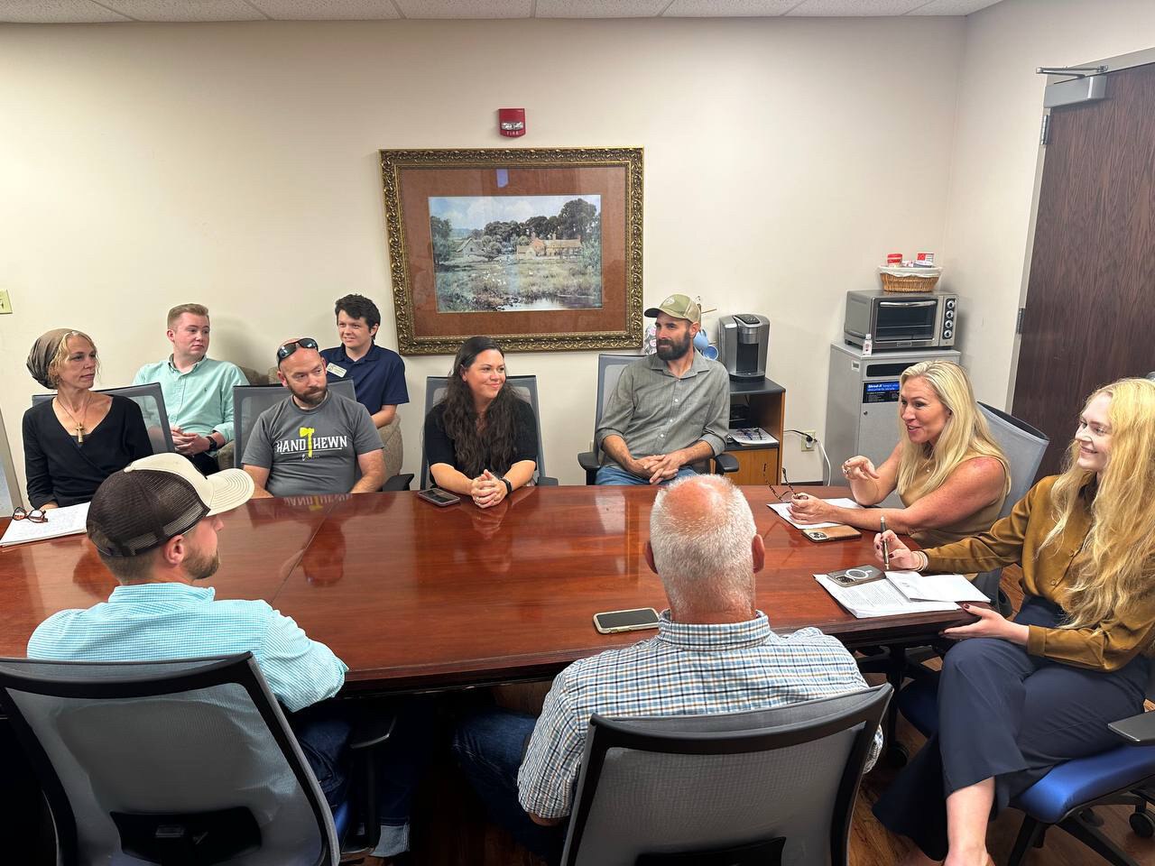 I’m so happy I met with homesteaders and regenerative farmers yesterday.
I strongly support deregulation, moving to the European food standard and making our food healthy again, and removing the caps on small farmer’s ability to process meat.
Food security is national security!
Make America Healthy Again!!