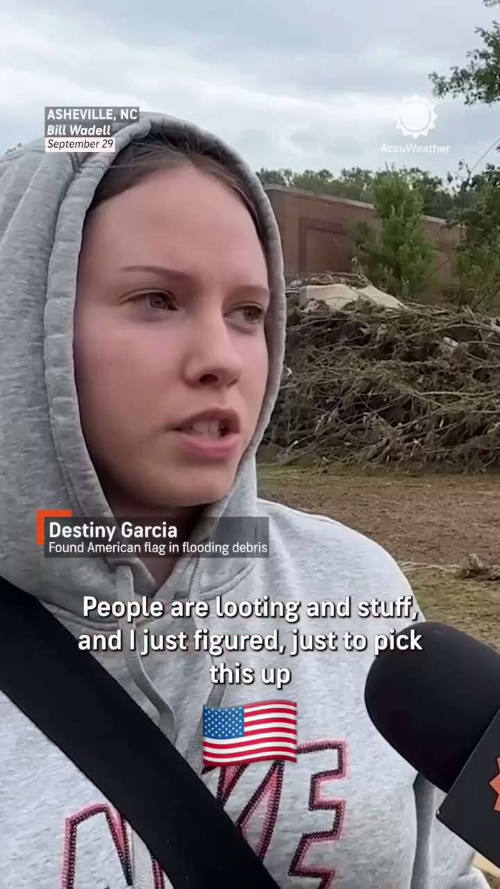 This woman is a TRUE Patriot and a hero!

#Asheville 
