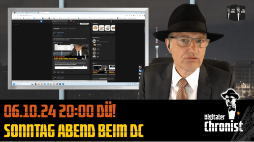 Aufzeichnung vom 06.10.24 Sonntag Abend beim DC