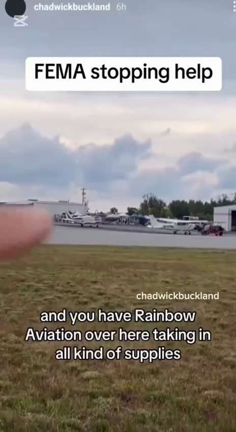 FEMA Helicopters Block Greenville South Carolina Airport..
 

