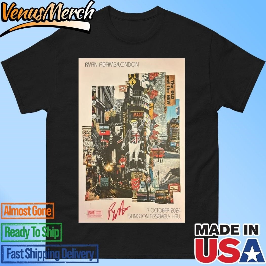 Official Ryan Adams 7 October 2024 Islington Assembly Hall Poster Shirt
Click here to buy it: https://venusmerch.com/product/official-ryan-adams-7-october-2024-islington-assembly-hall-poster-shirt/
Visit Home page: https://venusmerch.com
The world of music has been graced by countless iconic performances over the years, and Ryan Adams’ unforgettable show at Islington Assembly Hall on 7 October 2024 stands tall among them. To commemorate this extraordinary event, the exclusive Ryan Adams 7 October 2024 Islington Assembly Hall Poster Shirt has been meticulously crafted, offering music enthusiasts and collectors a timeless keepsake.
