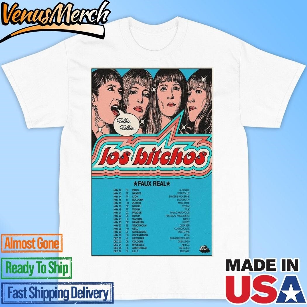 Official Los Bitchos EU & UK November & December 2024 Poster Shirt
Click here to buy it: https://venusmerch.com/product/official-los-bitchos-eu-uk-november-december-2024-poster-shirt/
Visit Home page: https://venusmerch.com
