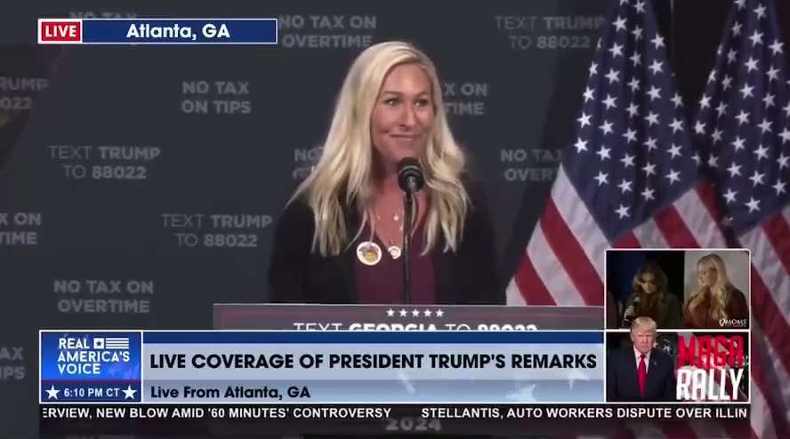 MTG: Steve Bannon gets out of prison in 2 weeks. I bet everyone’s watching @WarRoom that day. He’s g...